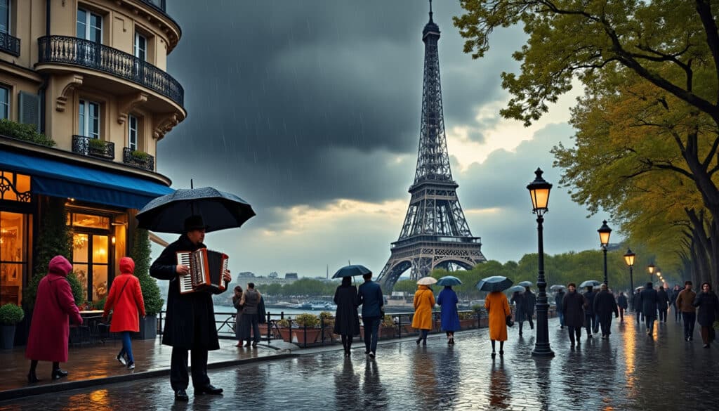 discover the climate and weather patterns in paris, from its mild summers to chilly winters. learn about seasonal averages, rainfall, and the best times to visit the city of light for an unforgettable experience.