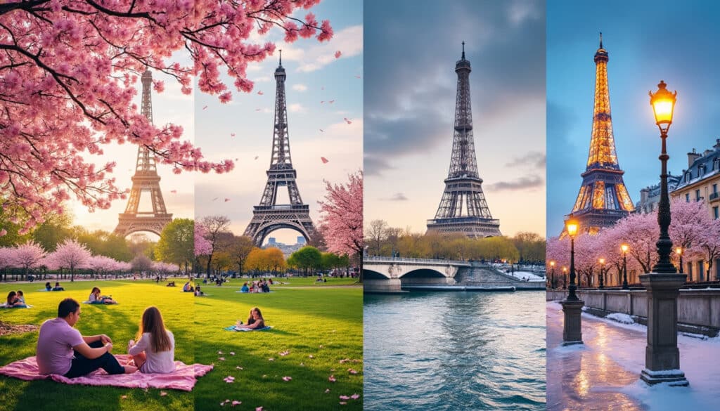 explore the enchanting seasons of paris, from the blooming gardens of spring to the romantic snowfall in winter. discover how each season transforms the city of lights, offering unique experiences, events, and breathtaking sights.